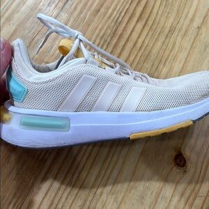 Size 7.5 women Adidas athletic shoes. GUC!